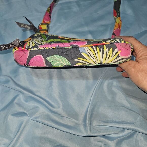 Vera Bradley Jazzy Blooms Crossbody Purse - Picture 9 of 10